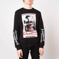 Nightmare On Elm Street A Don't Fall Asleep Sweatshirt - Black | Size: 4XL