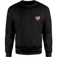 DC Comics Harley Embroidered Unisex Sweatshirt - Black | Size: XL