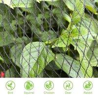 KORVIXA Anti Bird Netting 10*4M With 50 Cable Ties in Black | Size: 10m