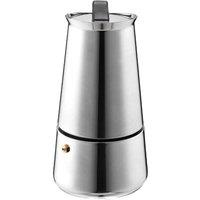 Kelvenix Espresso Stove Top Coffee Maker 2 Cups (100ml) in Silver | Size: 0.6m2