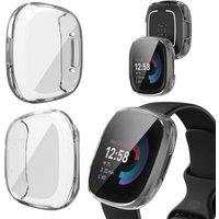 FLAVORA TPU Full Cover Watch Protector Case in Clear | Size: 0.6m2