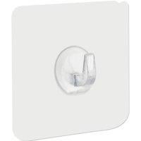 FLAVORA 1PCS Heavy Duty Transparent Self Adhesive Hooks in Clear | Size: 500mm