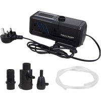 SPETLEK 4 in 1 Aquarium Fish Tank Filter Water Pump 500L/H in Black