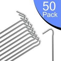 SPETLEK Metal Camping Ground Sheet Anchor in Silver