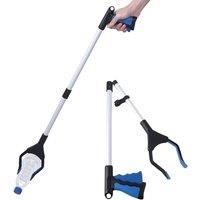 Kelvenix Reacher Grabber Pick Up Tool Trash Picker in Silver | Size: 0.6m2