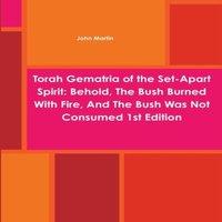 John Martin Torah Gematria of the Set-Apart Spirit: Behold, The Bush Burned