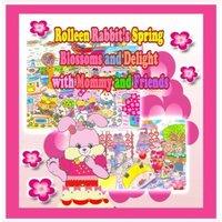 Rowena Kong Rolleen Rabbit's Spring Blossoms & Delight with Mommy and