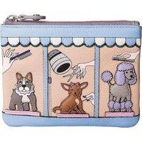 Mala leather Women's Beau Leather Pampered Dog Coin Purse | Size: Small