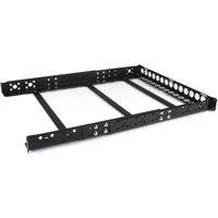 StarTech.com 1u Universal Server Rack Rails in Black