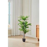 Garden Sanctuary 1.35m H Artificial Persian Grass Decorative Plant in Pot in Green
