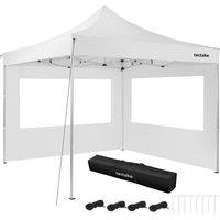 tectake Gazebo Olivia in White | Size: Large