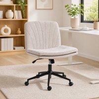STILVORA Home Office Chair with Swivel & Tilt Beige