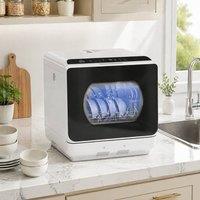 STILVORA Tabletop Dishwasher 4 Place Settings in White