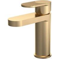 Balterley Rileyhill Fluted Mono Basin Mixer P/B Waste in Gold