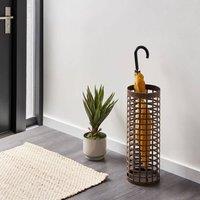 Wyld and Coco Copper Tall Umbrella Stand - Powder-Coated Iron