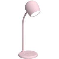 Kreafunk Ellie Lamp with Wireless Charger & Bluetooth Speaker - Dusty Rose