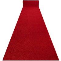 RugsX Karmel Plain Runner in Red | Size: 150 cm x 240 cm