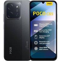 Xiaomi POCO C85 Black Smartphone 6+128GB 6.9 120Hz Dual SIM