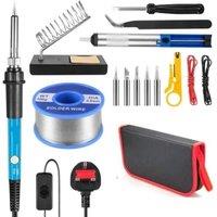 VOGREX 60W Soldering Iron Kit Electronics Welding Tool Adjustable
