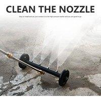 EONLION Car Pressure Cleaner Washer Undercarriage in Black | Size: 100 cm