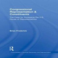 Brian Frederick Congressional Representation Constituents: The Case for Increasing in White