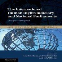 Cambridge University Press The International Human Rights Judiciary & National Parliaments