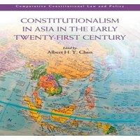 Cambridge University Press Constitutionalism in Asia in the Early Twenty-First Century