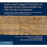 Cambridge University Press Law & Legal Practice in Egypt from Alexander to the Arab