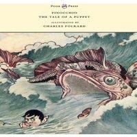 Carlo Collodi Pinocchio - The Tale of a Puppet - Illustrated by Charles Folkard in White