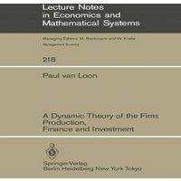 Paul van Loon A Dynamic Theory of the Firm: Production, Finance & Investment