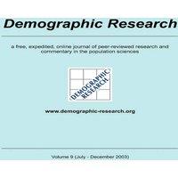 TBD Demographic Research, Volume 9:a free, expedited, online journal