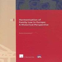TBD Harmonisation of Family Law in Europe: A Historical Perspective :