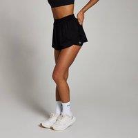 Myprotein Women's Tempo 2 In 1 Floaty Shorts in Black | Size: XS