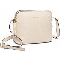 Raffaella Women's Pyramid Cross-Body Bag in Cream
