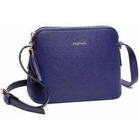 Raffaella Women's Pyramid Cross-Body Bag in Blue
