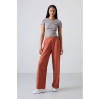 Tommy Life Women's Wide-Leg Pull-On Sweatpants in Terracotta | Size: XL