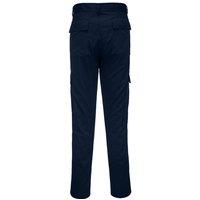 Portwest Men's Combat Workwear Trousers in Navy | Size: 42R