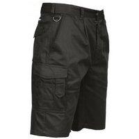 Portwest Men's Combat Shorts in Black | Size: 2XL