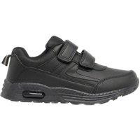Dek Men's Felix Touch Fastening Trainers in Black | Size: 6