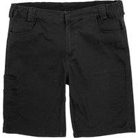 WORK-GUARD by Result Men's Super Stretch Slim Chino Shorts in Black | Size: Medium