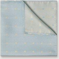 Antique Rogue Men's Polka Dot Pocket Square in Blue