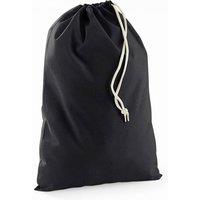 Westford Mill Men's Cotton Stuff Bag in Black | Size: XS