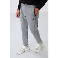 Tommy Life Men's Jogger Sweatpants With Zip Pocket in Grey | Size: Small