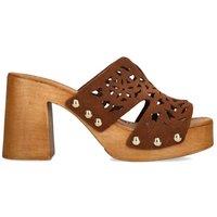 STEVE MADDEN Women's 'Sunkissed Brown' Suede Heels in Brown | Size: 5
