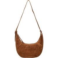 Pure Luxuries London Women's 'Felicity' Suede Shoulder Bag in Tan