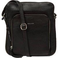Pure Luxuries London Women's 'Aisling' Leather Cross Body Bag in Black