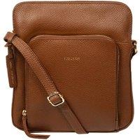Pure Luxuries London Women's 'Aisling' Leather Cross Body Bag in Tan