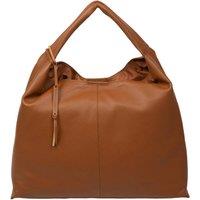 Cultured London Women's 'Aspen' Leather Tote Bag in Tan