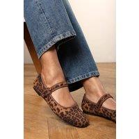 Where's That From Women's Karsyn Girl's School Shoe Mary Jane Ballet Flats With Buckle Detail | Size: 8
