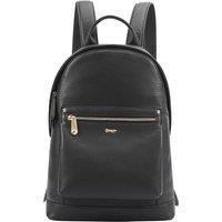 Paul Costelloe Women's Salin Leather Backpack in Jet Black